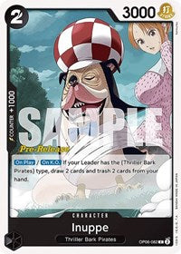 Inuppe - Wings of the Captain Pre-Release Cards - C - OP06-082