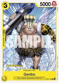 Genbo - Wings of the Captain Pre-Release Cards - C - OP06-105