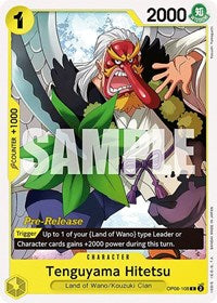 Tenguyama Hitetsu - Wings of the Captain Pre-Release Cards - C - OP06-108