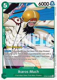 Ikaros Much - Wings of the Captain Pre-Release Cards - UC - OP06-024