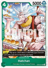 Hatchan - Wings of the Captain Pre-Release Cards - UC - OP06-031
