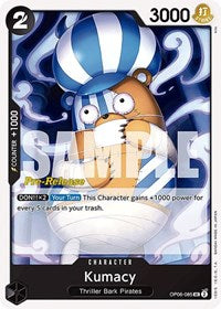 Kumacy - Wings of the Captain Pre-Release Cards - UC - OP06-085