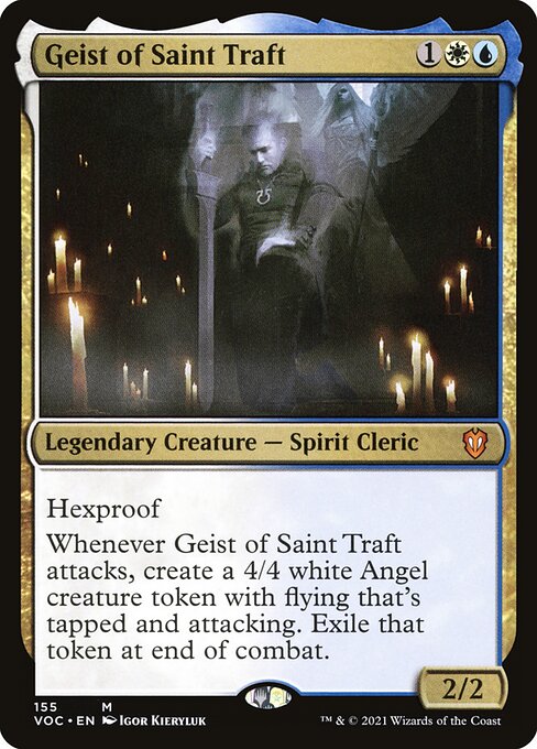Geist of Saint Traft - Commander: Innistrad: Crimson Vow - M - 155