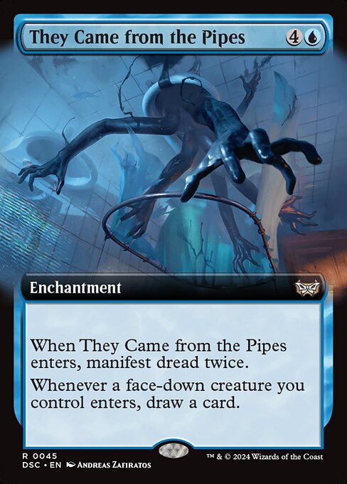 They Came from the Pipes (Extended Art) - Commander: Duskmourn: House of Horror - R - 45