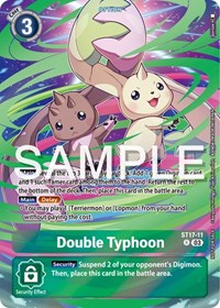 Double Typhoon (Spring Break Event 2024) - Starter Deck 17: Double Typhoon Advanced Deck Set - Promo - ST17-11 R