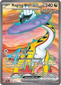 Raging Bolt ex - 196/162 - SV05: Temporal Forces - Ultra Rare - 196/162