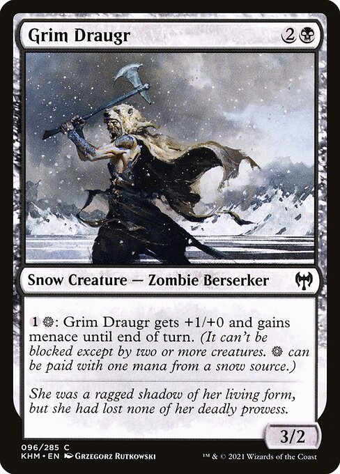 Grim Draugr - Kaldheim - C - 96