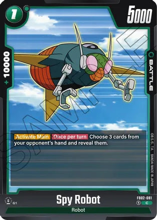 Spy Robot - Blazing Aura - Common - FB02-081