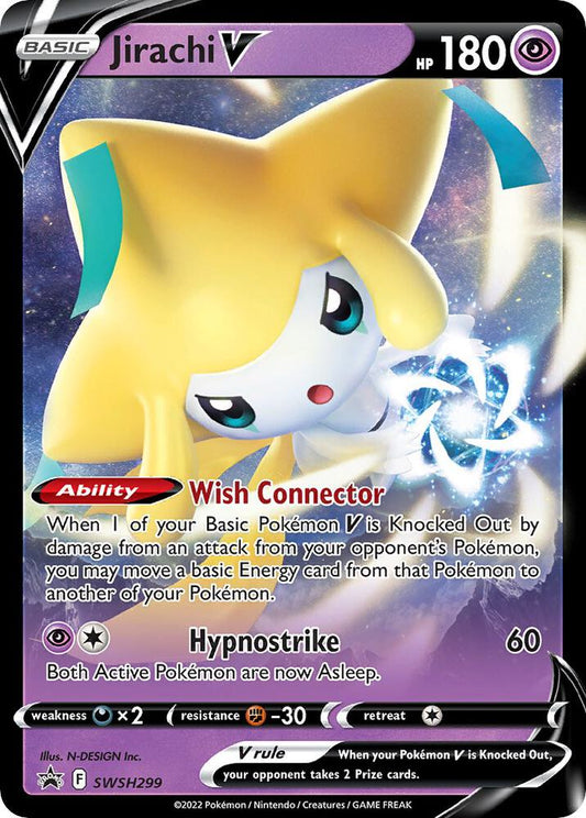Jirachi V - 299 - SWSH: Sword & Shield Promo Cards - Promo - SWSH299