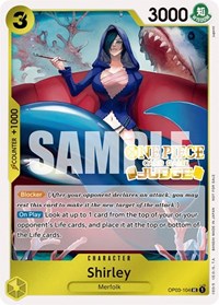 Shirley (Judge Pack Vol. 3) - One Piece Promotion Cards - UC - OP03-104