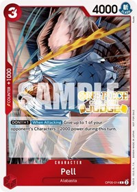 Pell (Judge Pack Vol. 3) - One Piece Promotion Cards - C - OP05-014