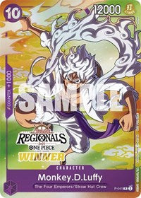 Monkey.D.Luffy (041) (Offline Regional 2024 Vol. 2) [Winner] - One Piece Promotion Cards - PR - P-041