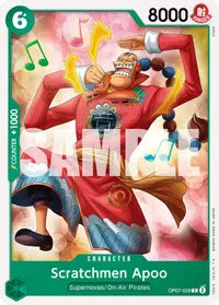 Scratchmen Apoo - 500 Years in the Future - C - OP07-028