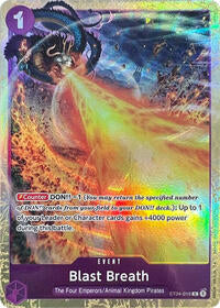 Blast Breath (Premium Card Collection -Best Selection Vol. 1-) - One Piece Promotion Cards - C - ST04-016