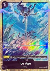 Ice Age (Premium Card Collection -Best Selection Vol. 1-) - One Piece Promotion Cards - UC - OP02-117