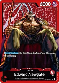 Edward.Newgate (Special Goods Set -Former Four Emperors-) - One Piece Promotion Cards - L - OP02-001