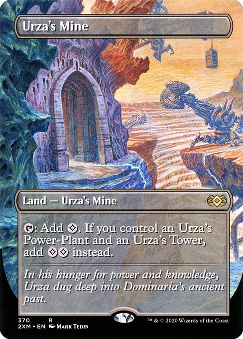 Urza's Mine (Borderless) - Double Masters - R - 370