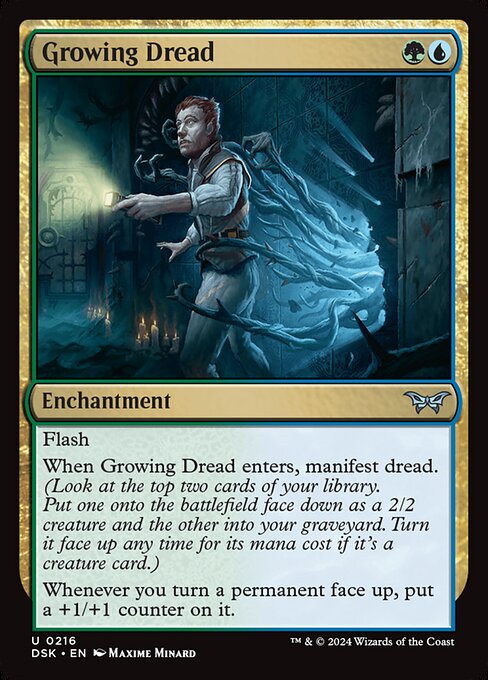 Growing Dread - Duskmourn: House of Horror - U - 216