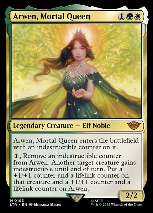 Arwen, Mortal Queen - Universes Beyond: The Lord of the Rings: Tales of Middle-earth - M - 193