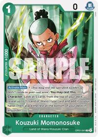 Kouzuki Momonosuke (Tournament Pack Vol. 7) - One Piece Promotion Cards - R - OP01-041