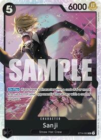 Sanji - Starter Deck 14: 3D2Y - SR - ST14-003
