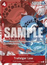 Trafalgar Law (Winner Pack Vol. 7) - One Piece Promotion Cards - PR - P-017