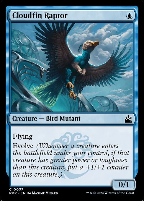 Cloudfin Raptor - Ravnica Remastered - C - 37
