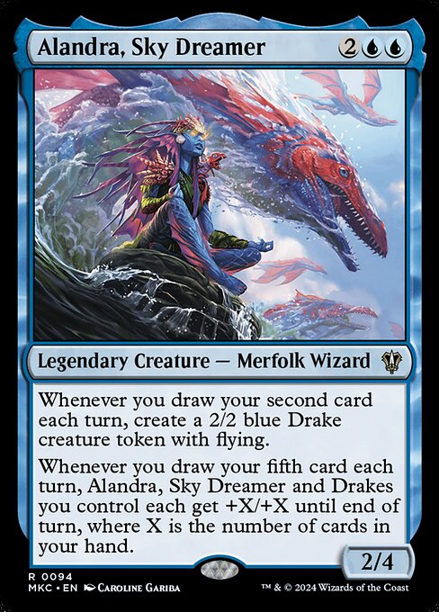 Alandra, Sky Dreamer - Commander: Murders at Karlov Manor - R - 94