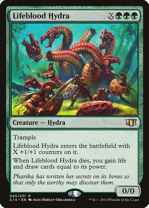 Lifeblood Hydra - Commander 2014 - R - 45