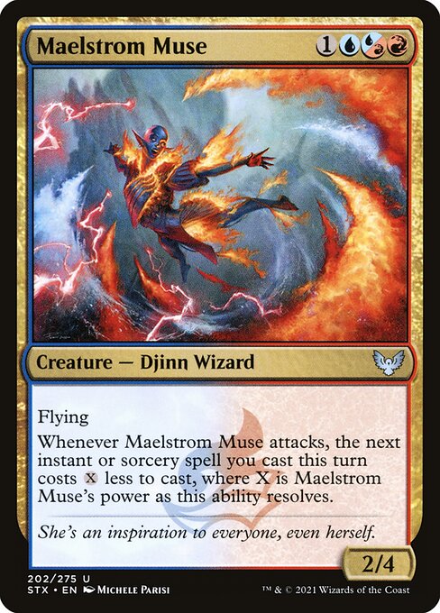 Maelstrom Muse - Strixhaven: School of Mages - U - 202