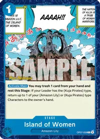 Island of Women - 500 Years in the Future Pre-Release Cards - C - OP07-058