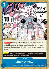 Slave Arrow - 500 Years in the Future Pre-Release Cards - UC - OP07-056