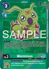 Wormmon - P-118 (Digimon Adventure Box 2024) - Digimon Promotion Cards - Promo - P-118 P
