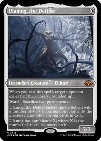 Ulamog, the Defiler (Foil Etched) - Modern Horizons 3 - M - 476