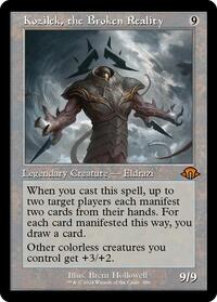 Kozilek, the Broken Reality (Retro Frame) - Modern Horizons 3 - M - 386