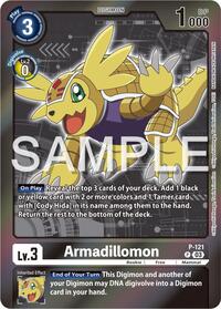 Armadillomon - P-121 (Digimon Adventure Box 2024) - Digimon Promotion Cards - Promo - P-121 P