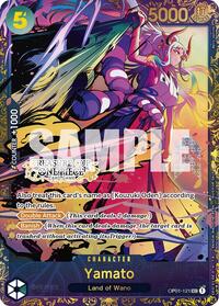 Yamato (Treasure Cup) - One Piece Promotion Cards - SEC - OP01-121