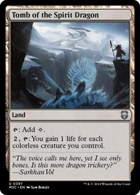 Tomb of the Spirit Dragon (Ripple Foil) - Commander: Modern Horizons 3 - U - 397