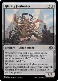 Glaring Fleshraker (Ripple Foil) - Modern Horizons 3 - U - 507