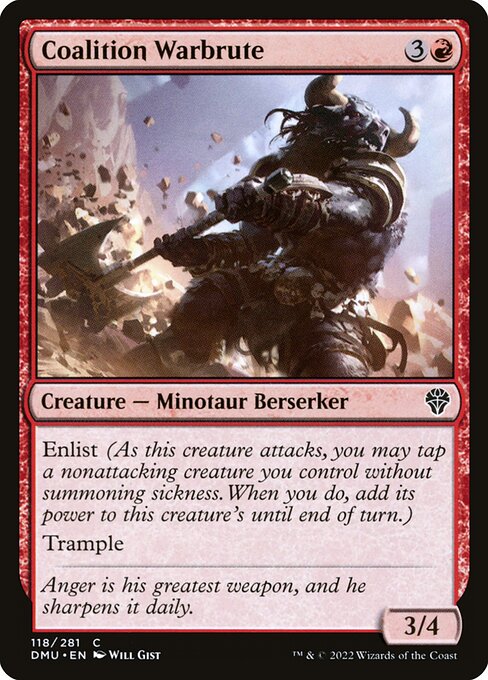 Coalition Warbrute - Dominaria United - C - 118