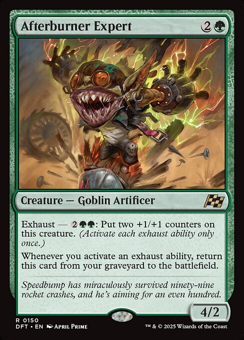 Afterburner Expert - Prerelease Cards - R - 150