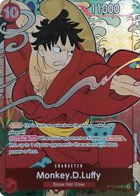 Monkey.D.Luffy (English Version 1st Anniversary Set) - One Piece Promotion Cards - SR - ST10-006