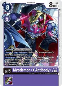 Myotismon (X Antibody) - P-145 (Store Tournament 2024 Jul. - Sep. Participation Pack) - Digimon Promotion Cards - Promo - P-145 P
