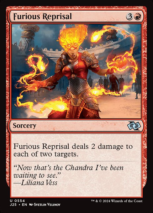 Furious Reprisal - Foundations Jumpstart - U - 554