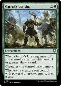 Garruk's Uprising - Commander: Bloomburrow - U - 219