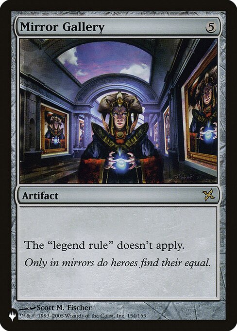 Mirror Gallery - The List Reprints - R - 154/165