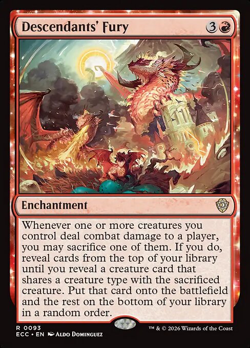 Descendants' Fury - Commander: Lorwyn Eclipsed - R - 93