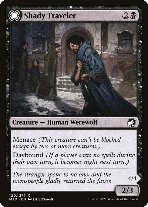Shady Traveler - Innistrad: Midnight Hunt - C - 120