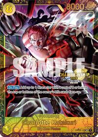 Charlotte Katakuri (Championship 2024) - One Piece Promotion Cards - SEC - OP03-123