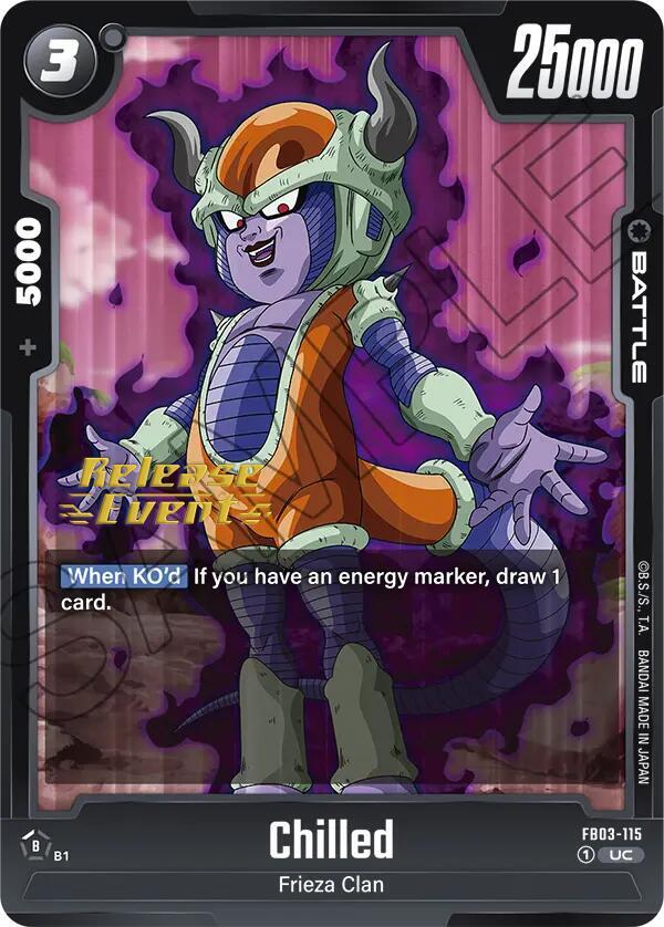 Chilled - Raging Roar Release Event Cards - Uncommon - FB03-115